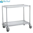 Catering equipment stainless steel hotel service trolley for kitchen