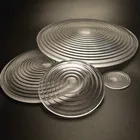 Molded optical Borosilicate Glass led stage light spot fresnel lens