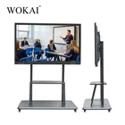 4K resolution screen multi touch whiteboard interactive projector all in one