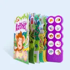 High Quality kids special board book sound book Music book and printing service