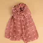 Wholesale women long shawl breathable fabric scarves hijab woman printed hijab pas cher