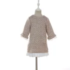 2018 China Manufactured Baby Girl Winter Frock Simple Kids Dress For Girl
