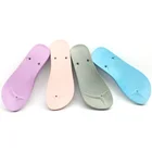 Colourful blank women PVC soles flip flops soles for slipper