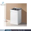 Durable and hot sale, stainless steel laundry tubs 304 stainless steel laundry sink cabinet LT370