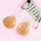 Triangle Shape Strong Adhesive Breast Uplift Silicone Bra with TPU Wings