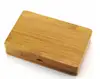 Classic bamboo magnetic fishing wooden fly box