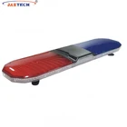 IP65 New Design JZ TECH Car roof DC 12V led warning lightbar with amplifier & horn for emergency vehicle