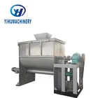 horizontal ribbon powder mixer / mixing machine for animal feed with factory price