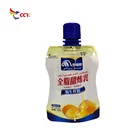 aluminum spout pouch plastic milk packing baby milk bag liquid milk pack bag