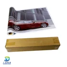 High quality black glue glossy self-adhesive vinyl sticker pvc vinyl for digital printing
