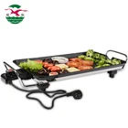 die-cast aluminium flat electric BBQ grill pan
