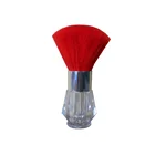 Red Kabuki Brush Sifter Empty Refillable Travel Jar for Mineral Makeup Powders