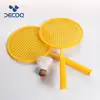 Custom Logo Beach Kids Sport Toy Plastic Badminton Racket With Shuttlecock
