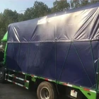 Anti-Scratch Pvc Tarpaulin Cover Fabric, Waterproof Pvc Coated "Polyeater" Fabric