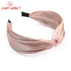 new solid color cloth art hair hoop super fairy layers of bud silk net yarn hair hoop head band