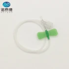 21g Sterile type of luer adapter needle iv scalp vein infusion set