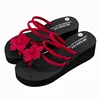 wholesale Wedge style Platform women's flip flops ladies high heel slippers with high praise
