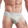 Wholesale Custom logo package waistband cotton young men boxers briefs