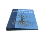 Color Custom Size Presentation File Paper Folder Hot Sale Quality Ring Binder Folder