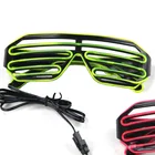 Glasses event party supplies light up glasses led shutter glasses