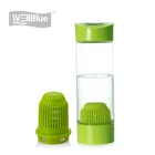 Hot Online Shopping FDA Certification Alkaline Drinking Carbon Filter Water Bottle