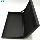 Shenzhen factory handmade elegant rigid gold stamping gift box watch display box