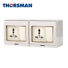 Factory Hot Sales Waterproof Electrical Wall Switch Socket For Home