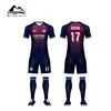 2019 ODM polyester football team wear foot ball jersey sublimation soccer wear football jersey