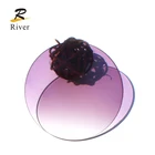 Granient purple red tinting lens flass colored glass lenses