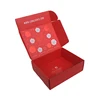 Gold Silver E-commerce Tuck Flap Packaging Recycle Collection Shape Book Tea Plain Red Rectangle Cardboard Glass Paper Gift Box