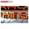 LED Lighting 3D outdoor advertising shop front signboard customized acrylic light marquee letter signs
