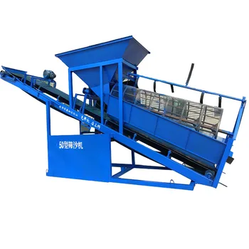 Customized large mobile sand and gravel drum type mobile screening equipment manufacturers direct sand washing machine