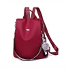 2019 fashion design hot selling Oxford fabric school bag backpack women