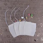 Empty Unbleached Flower Tea Packaging Bag Sachet Filter Paper Roll with Tea Bag Tag Printing