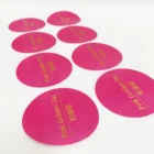 High Quality Custom Golden Foil Stamping Stickers in Sheet for Packaging Gold Foil Labels