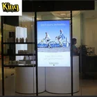 Double side slim led light box and double sided hanging light box