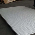 MS Carbon Steel Tear Drop Chequered S275jr SS400 A36 Q235 Checkered Steel Plate