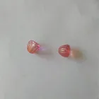 8*9mm Pumpkin shape gradient Symphony mix color Czech glass beads for jewelry making