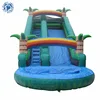 Commercial Giant Tropical Palm Tree Inflatable Water Slide For Adults and Kids