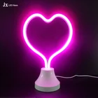 led neon lighting DC5V rechargeable led table lamp