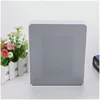 Multi Function Mirror Photo Frames With Led For Bathroom Rectangle Plastic Picture Frame