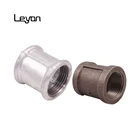 High Quality Galvanized Malleable Iron Socket Cast Iron Pipe Accessories Fittings Gi Equal Socket Fittings