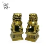 Chinese factory life size bronze lion with base for home deco BST-96