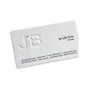 Customized letterpress thick paper debossed printing custom business card