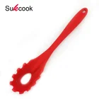 Food grade reusable silicone kitchenware utensil spaghetti pasta server