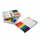 Assorted Colors Washable ink Fabric Medium Art Color Marker