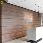 Factory Modern Europe Style Decorative wooden interior wall panel for hotel or office space