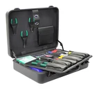 Basic Fiber Optic Fashion Soft Carrying Bag with Optical Power Meter KPM-25/ VFL / Fiber Cleaver