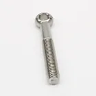 a2 70 titanium grade 304/316 lifting anchor stainless steel snap hinge eye bolt