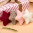 High quality DIY wool felt Stars for Festive family party decoration